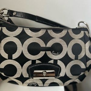 Coach Kristen Signature East West Crossbody Purse